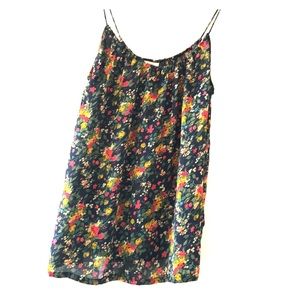Floral Spaghetti Tank
